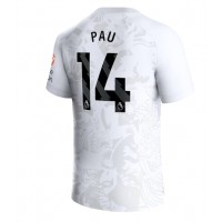 Camisa de time de futebol Aston Villa Pau Torres #14 Replicas 2º Equipamento 2023-24 Manga Curta